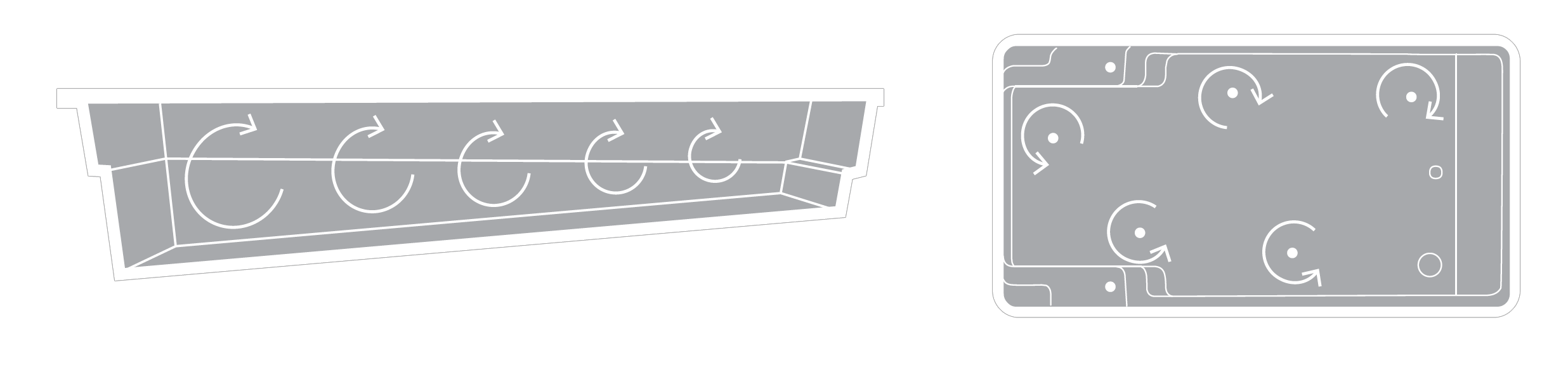 Vantage Self-Cleaning Pool